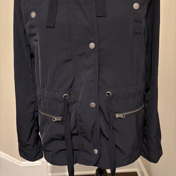 Navy Blue Raincoat | Size Medium - Picture 9 of 10